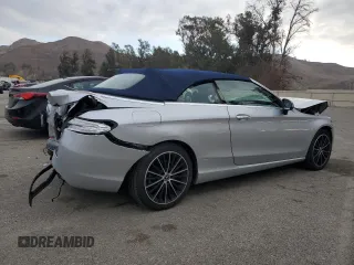 2019 Mercedes-Benz C 300 with VIN WDDWK8DB7KF927498, listed as a Copart auction lot 43358555 with 62,921 mi miles and Salvage Title. Bid and sale history available at carsss.com. Image 3.
