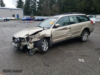 2008 Subaru Outback (Natl) Ltd with VIN 4S4BP62C887338467, listed as a Copart auction lot 43617535 with 190,542 mi miles and Salvage Title. Bid and sale history available at carsss.com. Image 1.