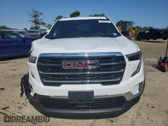2024 GMC Acadia FWD Elevation z VIN 1GKENKKS8RJ151942, wystawiony jako Copart lot #70185454 z przebiegiem 1043 mil mil oraz Szkoda całkowita • Salvage title. Historia ofert i sprzedaży dostępna na DreamBid. Obrazek 5.