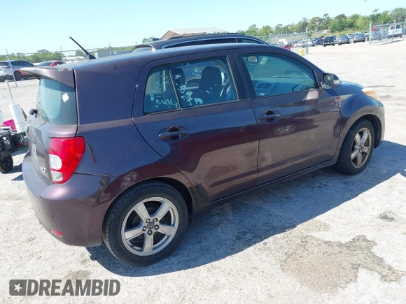 2011 Scion xD with VIN JTKKU4B44B1011125, listed as a IAAI auction lot 42020843 with 289,304 mi miles and . Bid and sale history available at DreamBid. Image 4.