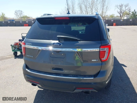 2019 Ford Explorer Limited with VIN 1FM5K8FH4KGA89296, listed as a IAAI auction lot 41968541 with 115,712 mi miles. Bid and sale history available at carsss.com. Image 16.