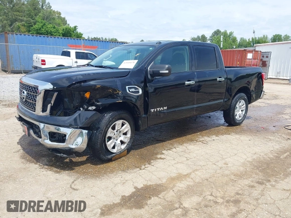 2017 Nissan Titan SV z VIN 1N6AA1EJ6HN544166, wystawiony jako IAAI lot #42160470 z przebiegiem 147 623 mil mil oraz . Historia ofert i sprzedaży dostępna na DreamBid. Obrazek 2.