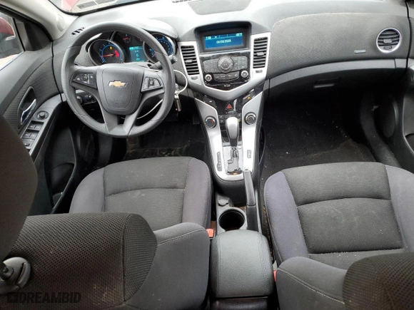 2015 Chevrolet Cruze LT with VIN 1G1PC5SB0F7156713, listed as a Copart auction lot 51674615 with 51,992 mi miles and Salvage Title. Bid and sale history available at carsss.com. Image 8.