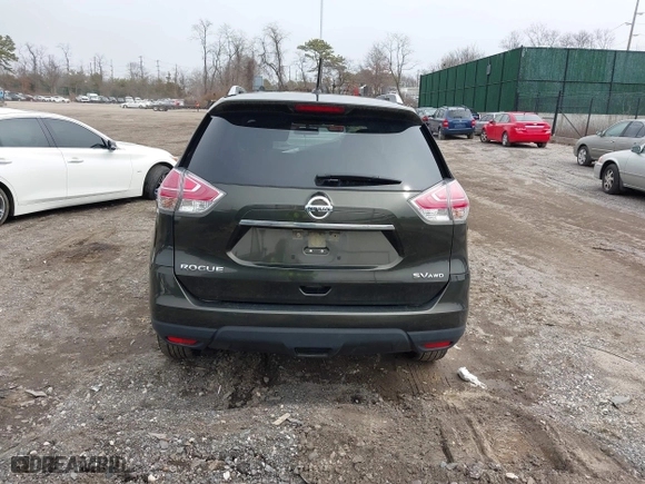 2016 Nissan Rogue S with VIN JN8AT2MV7GW140362, listed as a IAAI auction lot 41800668 with 119,783 mi miles. Bid and sale history available at carsss.com. Image 16.