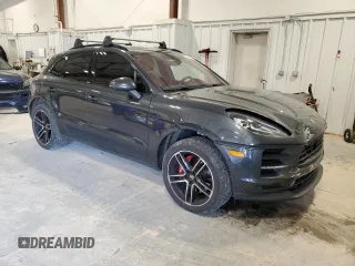 2019 Porsche Macan S with VIN WP1AB2A59KLB30217, listed as a Copart auction lot 55842105 with 73,280 mi miles and Salvage title. Bid and sale history available at DreamBid. Image 4.