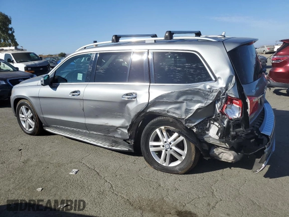 2016 Mercedes-Benz GL with VIN 4JGDF6EE3GA650495, listed as a Copart auction lot 77444414 with 91,093 mi miles and Salvage Title. Bid and sale history available at carsss.com. Image 2.