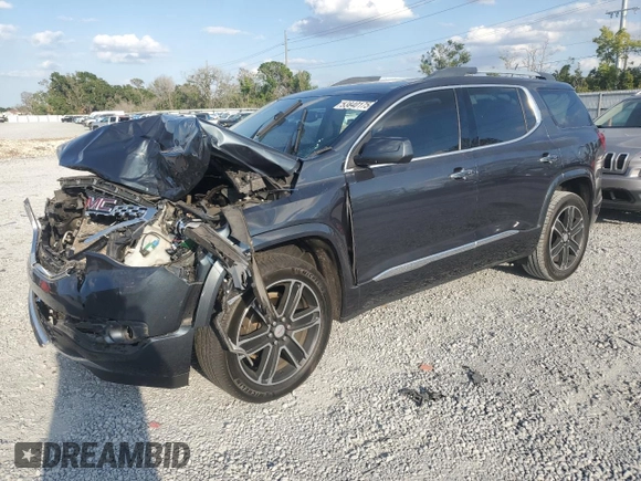 2019 GMC Acadia Denali with VIN 1GKKNPLS7KZ137018, listed as a Copart auction lot 53840175 with Not Provided miles and Non Repairable. Bid and sale history available at carsss.com. Image 1.