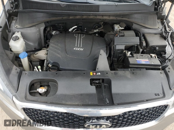 2017 Kia Sorento EX with VIN 5XYPH4A56HG222976, listed as a Copart auction lot 44012195 with 141,932 mi miles and Salvage title. Bid and sale history available at DreamBid. Image 12.