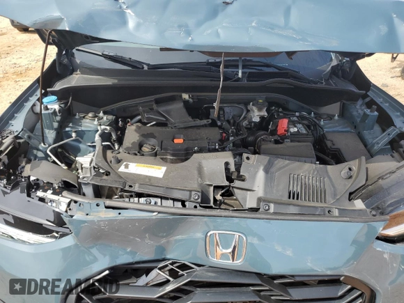 2024 Honda HR-V Sport with VIN 3CZRZ1H51RM743807, listed as a Copart auction lot 49082065 with 12,967 mi miles and Salvage Title. Bid and sale history available at carsss.com. Image 14.