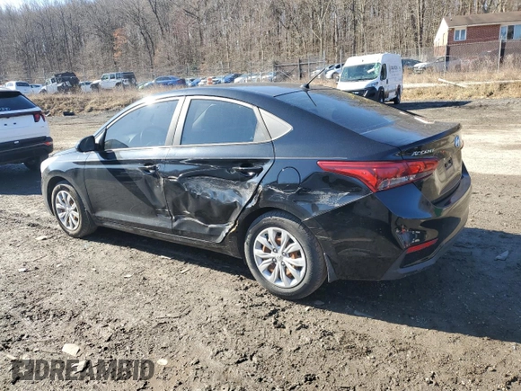 2019 Hyundai Accent SE with VIN 3KPC24A39KE058271, listed as a Copart auction lot 48182845 with 83,872 mi miles and Salvage Title. Bid and sale history available at carsss.com. Image 2.