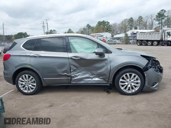 2019 Buick Envision Premium with VIN LRBFX3SX6KD015596, listed as a IAAI auction lot 41925837 with 22,573 mi miles and . Bid and sale history available at DreamBid. Image 14.