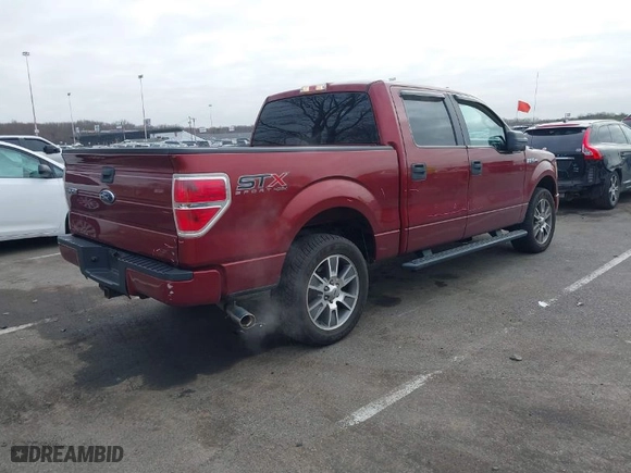 2014 Ford F-150 XL with VIN 1FTFW1EF5EKD08613, listed as a IAAI auction lot 41737964 with 96,554 mi miles. Bid and sale history available at carsss.com. Image 4.