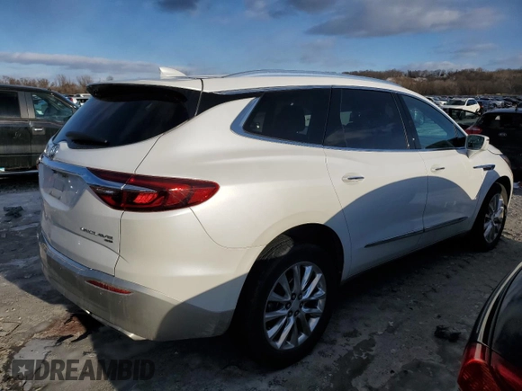 2018 Buick Enclave Premium with VIN 5GAEVBKW0JJ153589, listed as a Copart auction lot 88864665 with 64,525 mi miles and Salvage Title. Bid and sale history available at DreamBid. Image 3.
