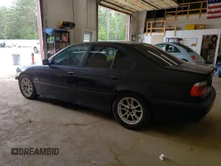 2001 BMW 5 Series 530iA with VIN WBADT63461CF04935, listed as a Copart auction lot 61252214 with 186,050 mi miles and Salvage Title. Bid and sale history available at carsss.com. Image 2.