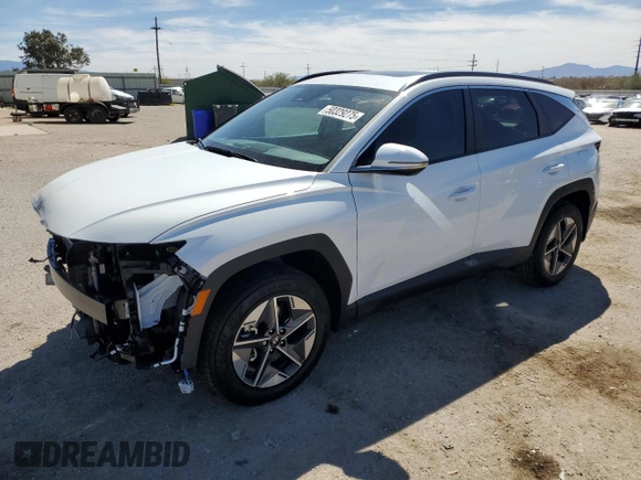2025 Hyundai Tucson SEL Convenience with VIN 5NMJCCDE9SH518873, listed as a Copart auction lot 50329275 with 208 mi miles and Salvage Title. Bid and sale history available at carsss.com. Image 1.