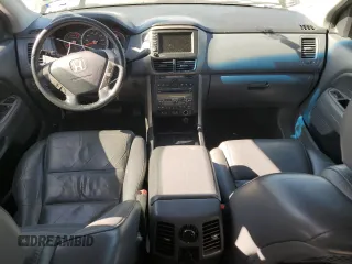 2007 Honda Pilot EX-L with VIN 5FNYF287X7B035543, listed as a Copart auction lot 41758695 with 220,347 mi miles and Salvage Title. Bid and sale history available at DreamBid. Image 8.