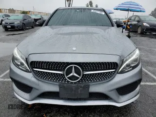2016 Mercedes-Benz C 450 AMG with VIN 55SWF6EB1GU131373, listed as a Copart auction lot 45227155 with 100,091 mi miles and Salvage Title. Bid and sale history available at carsss.com. Image 5.