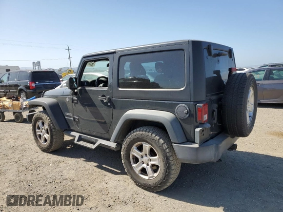 2017 Jeep Wrangler Willys Wheeler with VIN 1C4AJWAG6HL502148, listed as a Copart auction lot 56337435 with 183,552 mi miles and Clean title. Bid and sale history available at DreamBid. Image 2.