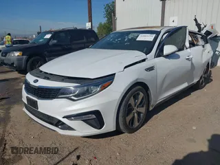 2020 Kia Optima LX with VIN 5XXGT4L35LG417118, listed as a IAAI auction lot 42065294 with Not Provided miles and . Bid and sale history available at carsss.com. Image 2.