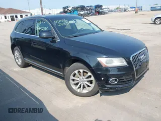 2014 Audi Q5 Premium Plus z VIN WA1LFAFP5EA003848, wystawiony jako IAAI lot #42432885 z przebiegiem 121 220 mil mil oraz . Historia ofert i sprzedaży dostępna na DreamBid. Obrazek 1.