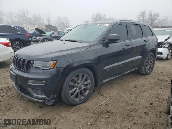 2018 Jeep Grand Cherokee High Altitude with VIN 1C4RJFCM0JC374503, listed as a Copart auction lot 83871494 with 126,101 mi miles and Clean Title. Bid and sale history available at carsss.com. Image 1.