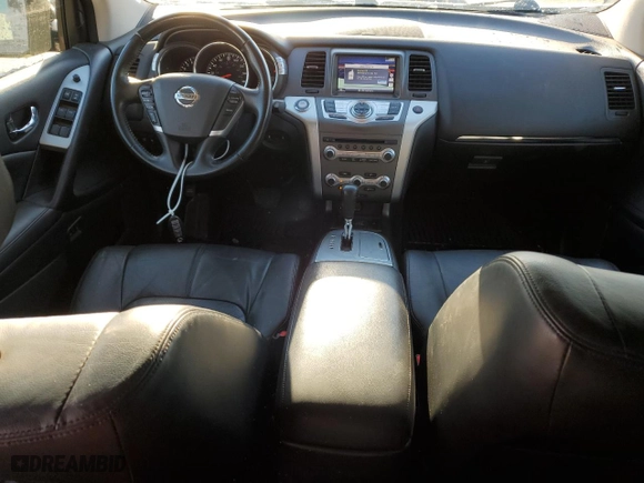 2013 Nissan Murano SL with VIN JN8AZ1MW4DW308620, listed as a Copart auction lot 86963814 with 130,652 mi miles and Salvage Title. Bid and sale history available at carsss.com. Image 8.