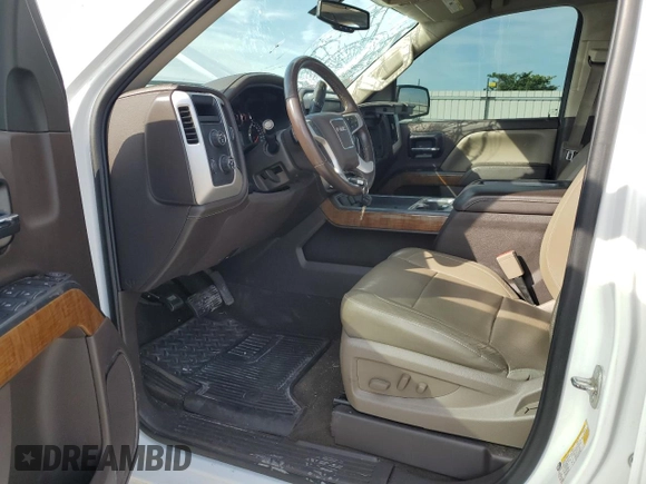 2014 GMC Sierra 1500 SLT with VIN 3GTU2VEC2EG383664, listed as a Copart auction lot 62338525 with 75,468 mi miles and Salvage title. Bid and sale history available at DreamBid. Image 7.