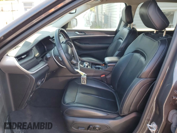 2022 Jeep Grand Cherokee Limited with VIN 1C4RJKBG1N8507816, listed as a Copart auction lot 58566885 with 34,375 mi miles and Salvage title. Bid and sale history available at DreamBid. Image 7.