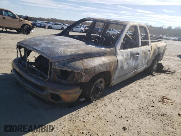 2005 Dodge Ram 2500 SLT with VIN 3D7KS28C55G865858, listed as a Copart auction lot 80547924 with 0 mi miles and Salvage Title. Bid and sale history available at carsss.com. Image 1.