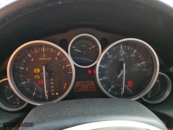 2007 Mazda MX-5 Miata Sport with VIN JM1NC25F870128289, listed as a Copart auction lot 74999014 with 42,875 mi miles and Non Repairable. Bid and sale history available at carsss.com. Image 9.