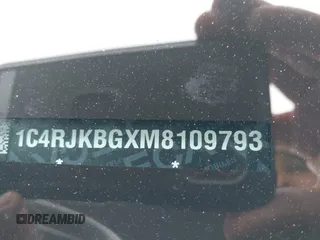 2021 Jeep Grand Cherokee Limited z VIN 1C4RJKBGXM8109793, wystawiony jako IAAI lot #42179993 z przebiegiem 48 250 mil mil oraz . Historia ofert i sprzedaży dostępna na DreamBid. Obrazek 9.