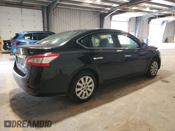 2014 Nissan Sentra SV with VIN 3N1AB7AP6EY200920, listed as a Copart auction lot 62822345 with 49,709 mi miles and Salvage title. Bid and sale history available at DreamBid. Image 3.
