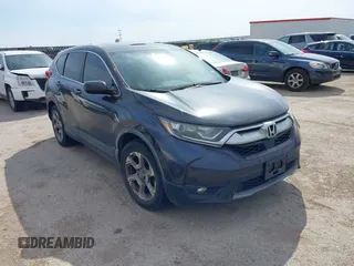 2017 Honda CR-V EX-L with VIN 7FARW1H86HE046035, listed as a IAAI auction lot 41871648 with 186,548 mi miles. Bid and sale history available at carsss.com. Image 1.