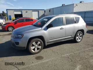 2017 Jeep Compass Sport with VIN 1C4NJCBA1HD124440, listed as a Copart auction lot 51674465 with 159,601 mi miles and Clean Title. Bid and sale history available at carsss.com. Image 1.