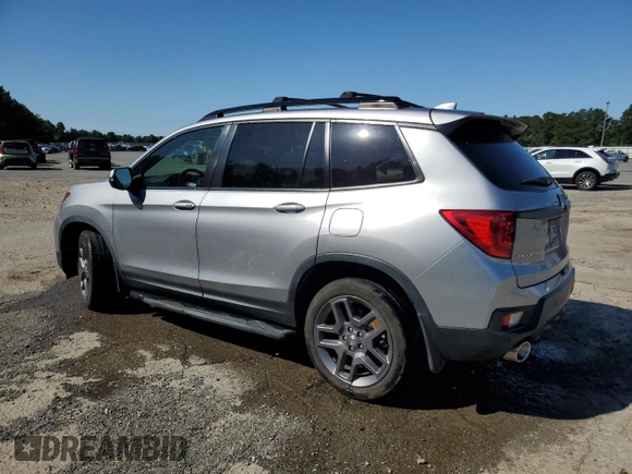 2022 Honda Passport EX-L z VIN 5FNYF7H59NB003482, wystawiony jako Copart lot #55460425 z przebiegiem 32 321 mil mil oraz Szkoda całkowita • Salvage title. Historia ofert i sprzedaży dostępna na DreamBid. Obrazek 2.