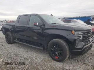 2023 Chevrolet Silverado 1500 RST with VIN 1GCUDEE80PZ192091, listed as a Copart auction lot 44343835 with 20,776 mi miles and Salvage Title. Bid and sale history available at DreamBid. Image 4.