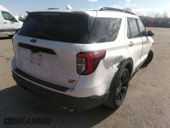 2020 Ford Explorer ST with VIN 1FM5K8GC0LGB11671, listed as a IAAI auction lot 41775713 with 86,132 mi miles and . Bid and sale history available at DreamBid. Image 4.