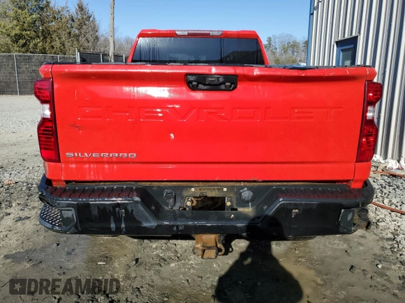 2020 Chevrolet Silverado 3500HD Work Truck with VIN 1GC4YSEY0LF213536, listed as a Copart auction lot 47219485 with 189,545 mi miles and Clean Title. Bid and sale history available at carsss.com. Image 6.