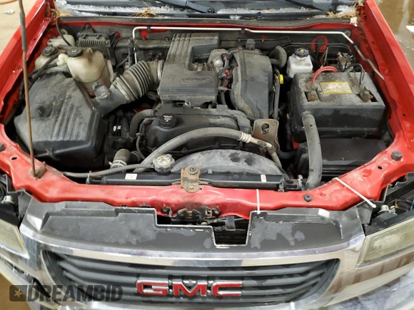 2004 GMC Canyon SLE Z71 with VIN 1GTDT196148217750, listed as a Copart auction lot 44117015 with 217,964 mi miles and Salvage Title. Bid and sale history available at carsss.com. Image 11.