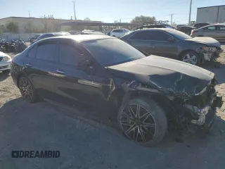 2023 Mercedes-Benz C 43 AMG with VIN W1KAF8HB9PR099209, listed as a Copart auction lot 79760674 with Not Provided miles and Salvage Title. Bid and sale history available at DreamBid. Image 4.