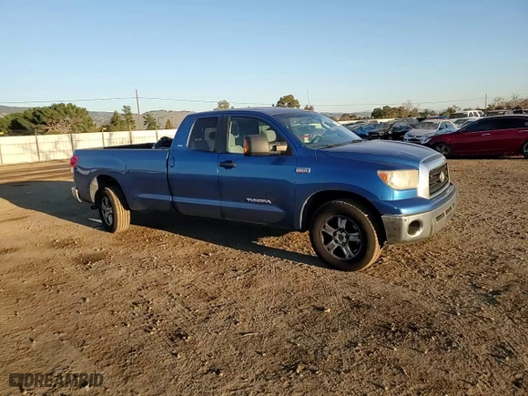 2007 Toyota Tundra SR5 with VIN 5TFSV54157X002466, listed as a Copart auction lot 43366485 with 284,543 mi miles and Salvage Title. Bid and sale history available at carsss.com. Image 11.