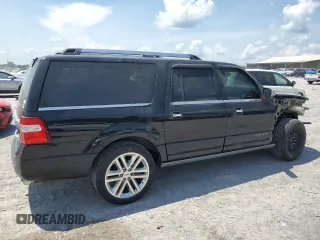 2016 Ford Expedition Max Platinum with VIN 1FMJK1MT7GEF21993, listed as a Copart auction lot 54780575 with 136,333 mi miles and Salvage title. Bid and sale history available at DreamBid. Image 3.