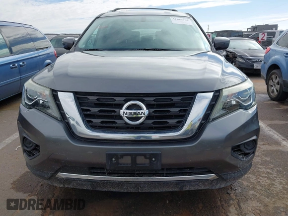2018 Nissan Pathfinder SL with VIN 5N1DR2MN6JC606813, listed as a IAAI auction lot 41684732 with 101,953 mi miles. Bid and sale history available at carsss.com. Image 13.