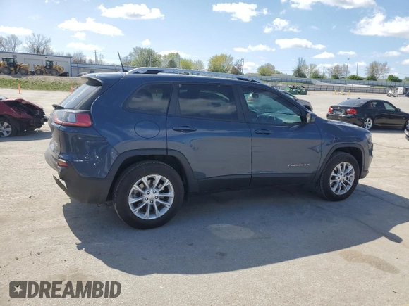 2020 Jeep Cherokee Latitude with VIN 1C4PJMCB2LD533450, listed as a Copart auction lot 53200895 with 41,546 mi miles and Salvage title. Bid and sale history available at DreamBid. Image 3.