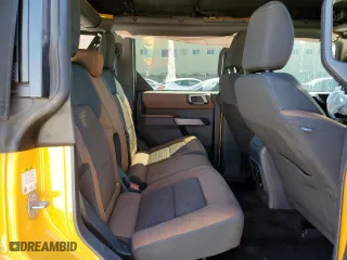 2021 Ford Bronco with VIN 1FMDE5DH6MLB02239, listed as a Copart auction lot 48222635 with 36,310 mi miles and Non Repairable. Bid and sale history available at carsss.com. Image 10.