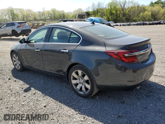 2014 Buick Regal Premium I with VIN 2G4GN5EX7E9263999, listed as a Copart auction lot 54974235 with 172,590 mi miles and Clean Title. Bid and sale history available at carsss.com. Image 3.