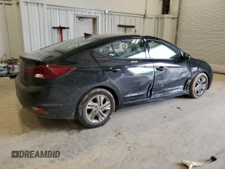 2020 Hyundai Elantra SEL with VIN 5NPD84LF2LH624634, listed as a Copart auction lot 51915605 with 80,949 mi miles and Salvage Title. Bid and sale history available at DreamBid. Image 3.