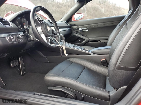2022 Porsche 718 Boxster S with VIN WP0CB2A81NS221111, listed as a Copart auction lot 51421565 with 6,222 mi miles and Salvage Title. Bid and sale history available at carsss.com. Image 7.