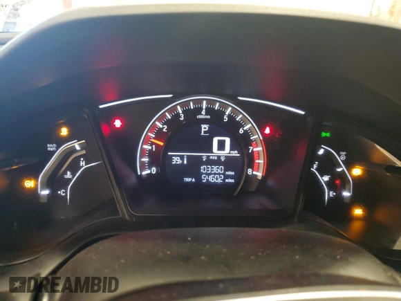 2017 Honda Civic Sedan LX with VIN 19XFC2F53HE212863, listed as a Copart auction lot 44610035 with 103,360 mi miles and Salvage Title. Bid and sale history available at carsss.com. Image 9.