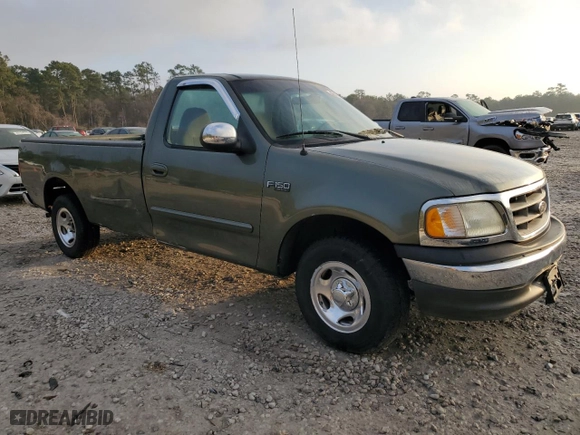 2002 Ford F-150 Heritage XL with VIN 2FTRF172X2CA47857, listed as a Copart auction lot 42640365 with 98,526 mi miles and Salvage Title. Bid and sale history available at carsss.com. Image 4.